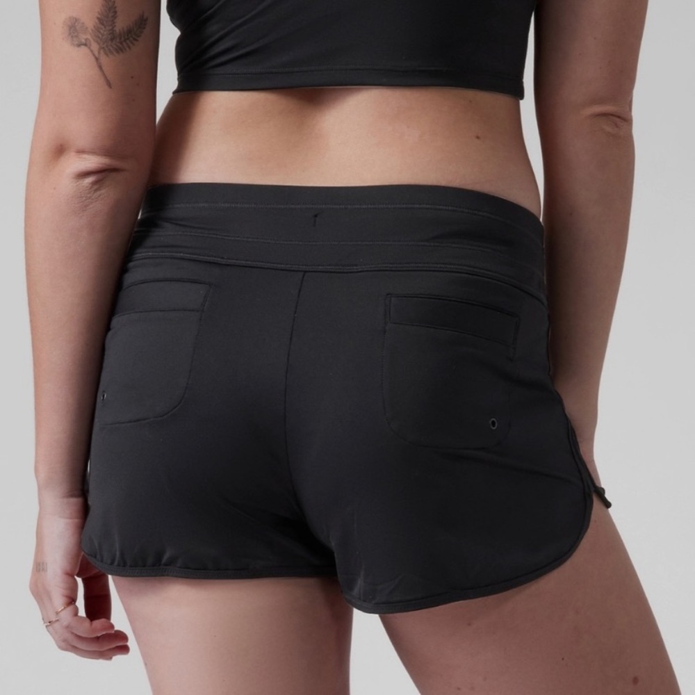 Athleta kata swim shorts black medium - Picture 2 of 7